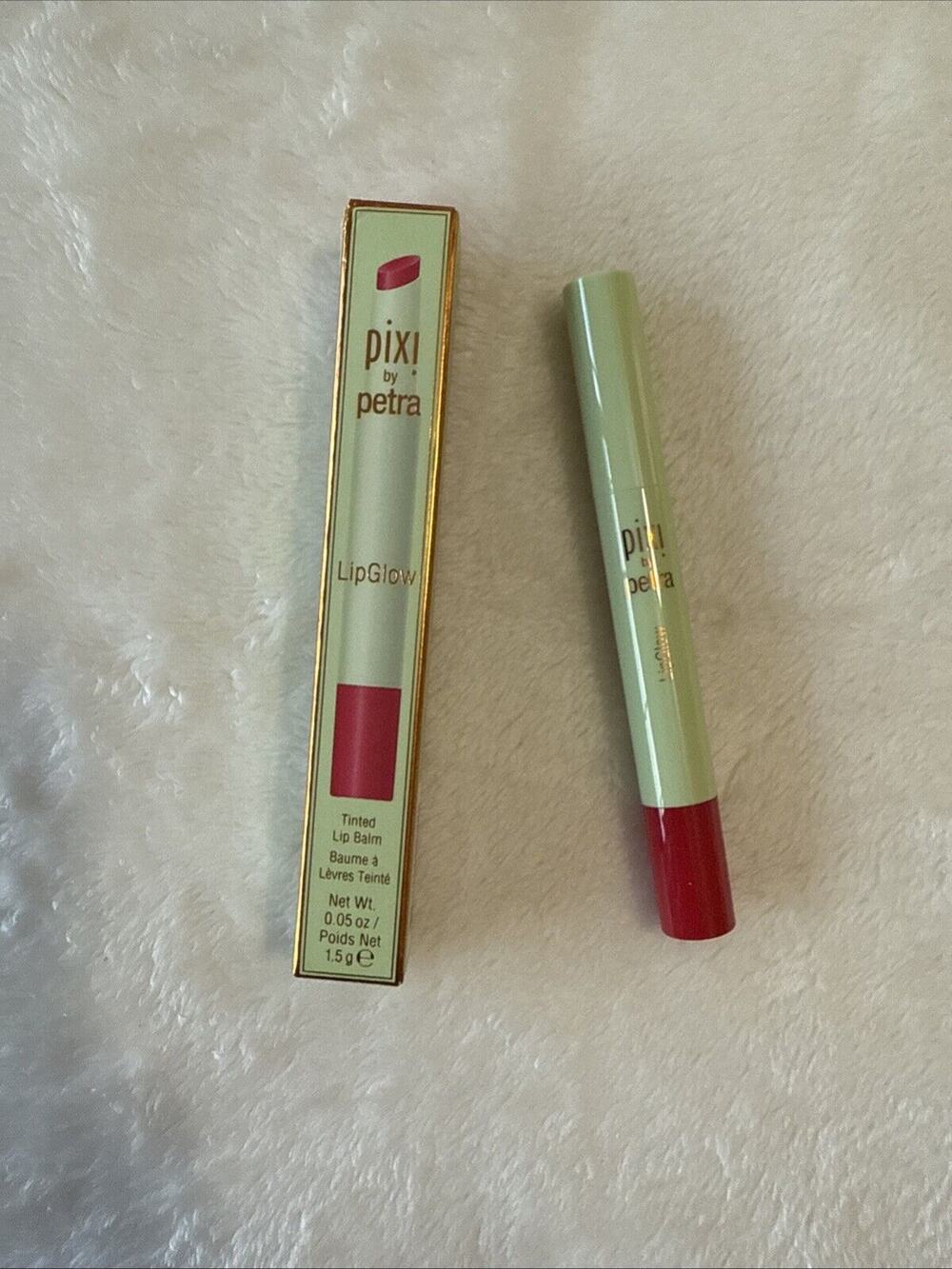Pixi by Petra LipGlow Tinted Lip Balm, RUBY, 1.5g/0.05oz Full Size NIB